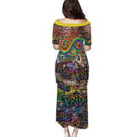 Pride Graffiti Wall Puletasi Speak Your Truth, Embrace Your Color