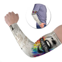 Loud & Proud Arm Sleeves Riot and the Rainbow Protest Art