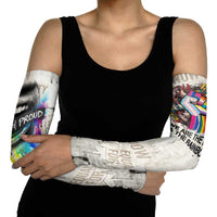 Loud & Proud Arm Sleeves Riot and the Rainbow Protest Art