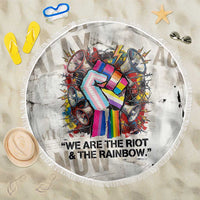 Loud & Proud Beach Blanket Riot and the Rainbow Protest Art