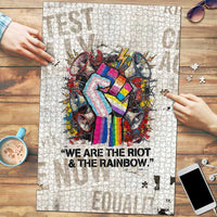 Loud & Proud Puzzle Riot and the Rainbow Protest Art