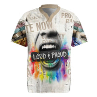 Loud & Proud Rugby Jersey Riot and the Rainbow Protest Art