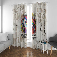 Loud & Proud Window Curtain Riot and the Rainbow Protest Art