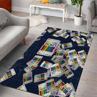 One Way Ticket Area Rug Your Journey, Your Path, No Wrong Turns