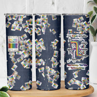 One Way Ticket Skinny Tumbler Your Journey, Your Path, No Wrong Turns