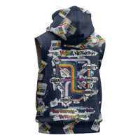 One Way Ticket Sleeveless Hoodie Your Journey, Your Path, No Wrong Turns