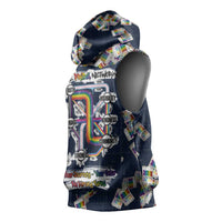 One Way Ticket Sleeveless Hoodie Your Journey, Your Path, No Wrong Turns