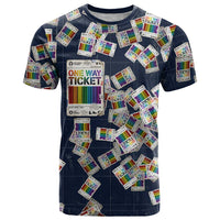 One Way Ticket T Shirt Your Journey, Your Path, No Wrong Turns