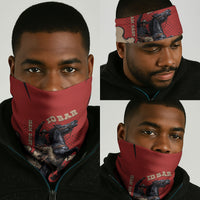 Isom Dart Black Cowboy Neck Gaiter Wild West Outlaw Vintage Comic Art