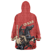 Isom Dart Black Cowboy Wearable Blanket Hoodie Wild West Outlaw Vintage Comic Art