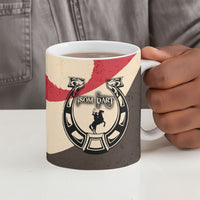 Isom Dart Legend Of The West Ceramic Mug Vintage Horseshoe Western