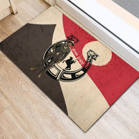 Isom Dart Legend Of The West Rubber Doormat Vintage Horseshoe Western