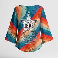 Mary Fields Stagecoach Kimono Sleeve Blouse Vintage Retro Grunge Aesthetic Wild West History