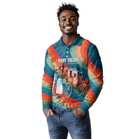 Mary Fields Stagecoach Long Sleeve Polo Shirt Vintage Retro Grunge Aesthetic Wild West History