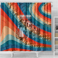 Mary Fields Stagecoach Shower Curtain Vintage Retro Grunge Aesthetic Wild West History