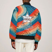 Mary Fields Stagecoach Sleeve Zip Bomber Jacket Vintage Retro Grunge Aesthetic Wild West History