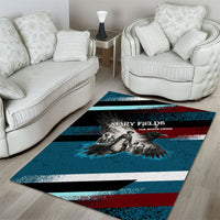 Mary Fields The White Crow Area Rug Vintage Grunge Wild West Portrait And Crow