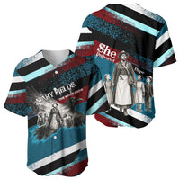Mary Fields The White Crow Baseball Jersey Vintage Grunge Wild West Portrait And Crow