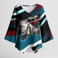 Mary Fields The White Crow Kimono Sleeve Blouse Vintage Grunge Wild West Portrait And Crow
