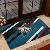 Mary Fields The White Crow Rubber Doormat Vintage Grunge Wild West Portrait And Crow