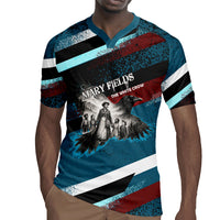 Mary Fields The White Crow Rugby Jersey Vintage Grunge Wild West Portrait And Crow