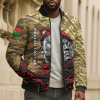 Ibrahim Traore Burkina Faso Bomber Puffer Jacket West African Revolutionary Art