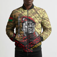 Ibrahim Traore Burkina Faso Bomber Puffer Jacket West African Revolutionary Art