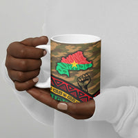 Ibrahim Traore Burkina Faso Ceramic Mug West African Revolutionary Art