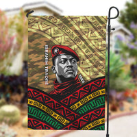 Ibrahim Traore Burkina Faso Garden Flag West African Revolutionary Art