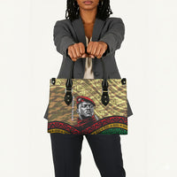 Ibrahim Traore Burkina Faso Leather Bag West African Revolutionary Art