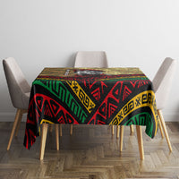 Ibrahim Traore Burkina Faso Tablecloth West African Revolutionary Art
