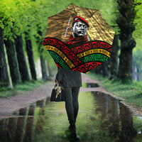 Ibrahim Traore Burkina Faso Umbrella West African Revolutionary Art