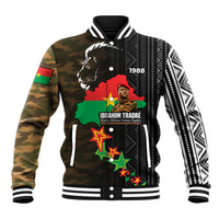 Ibrahim Traore Burkina Faso Make Africa Great Again Baseball Jacket West African Patriotic Military Tribal Patterns