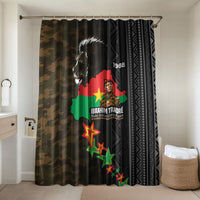 Ibrahim Traore Burkina Faso Make Africa Great Again Bathroom Set West African Patriotic Military Tribal Patterns