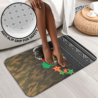 Ibrahim Traore Burkina Faso Make Africa Great Again Bathroom Set West African Patriotic Military Tribal Patterns
