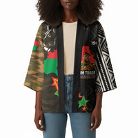 Ibrahim Traore Burkina Faso Make Africa Great Again Kimono West African Patriotic Military Tribal Patterns