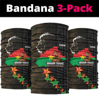 Ibrahim Traore Burkina Faso Make Africa Great Again Neck Gaiter West African Patriotic Military Tribal Patterns