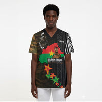 Ibrahim Traore Burkina Faso Make Africa Great Again Scrub Top West African Patriotic Military Tribal Patterns
