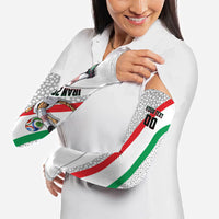 Personalized Iran Football Cheetah Arm Sleeves Persian Cheetah Graphic With Iranian Flag And Symbol