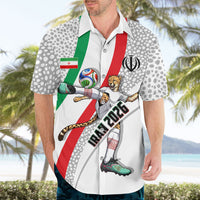Personalized Iran Football Cheetah Hawaiian Shirt Persian Cheetah Graphic With Iranian Flag And Symbol