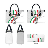 Personalized Iran Football Cheetah Leather Bag Persian Cheetah Graphic With Iranian Flag And Symbol