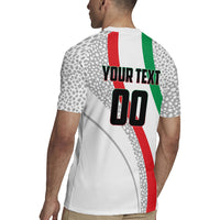 Personalized Iran Football Cheetah Rugby Jersey Persian Cheetah Graphic With Iranian Flag And Symbol