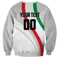 Personalized Iran Football Cheetah Sweatshirt Persian Cheetah Graphic With Iranian Flag And Symbol