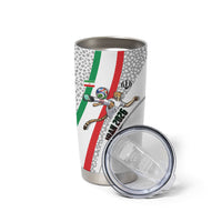 Personalized Iran Football Cheetah Tumbler Cup Persian Cheetah Graphic With Iranian Flag And Symbol