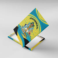 Bahamas Flag Canvas Wall Art with National Coat of Arms and Sea Turtle Design - Wonder Print Shop