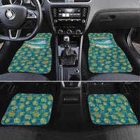 Bahamas Car Mats with Tropical Beach Sunset Palm Tree Ocean Spirit