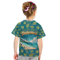 Bahamas Kid T Shirt with Tropical Beach Sunset Palm Tree Ocean Spirit