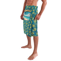 Bahamas Lavalava with Tropical Beach Sunset Palm Tree Ocean Spirit