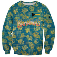Bahamas Sweatshirt with Tropical Beach Sunset Palm Tree Ocean Spirit