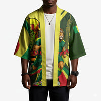 Personalized Senegal Champions World Football 2026 Kimono Lions Of Teranga - Great Mosque Of Touba Pattern